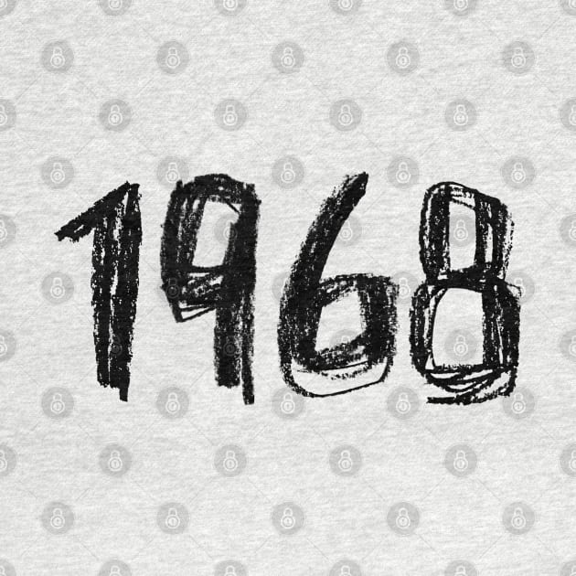 1968 Birthday, Year 1968, Born in 1968 by badlydrawnbabe